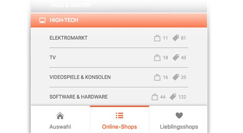 Das iGraal Shopverzeichnis