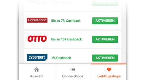 Meine Lieblingsshops
